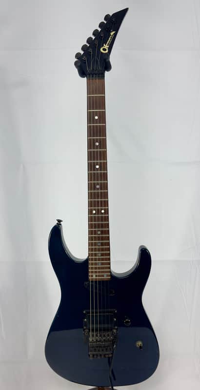 Charvel Model 5FX Neck Through Electric Guitar MIJ Japan 1987 - Blue image 1