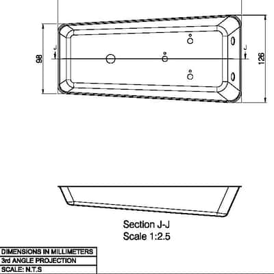 GAPco Vintage Pedal Enclosure - Pressed Steel image 9