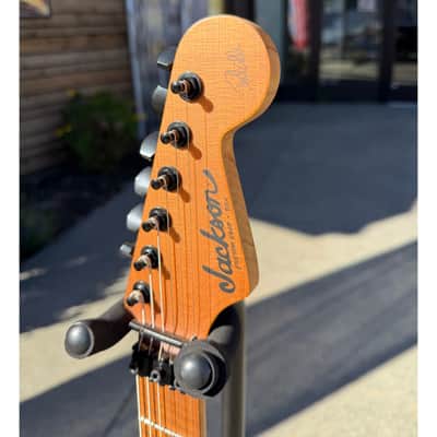 Jackson Custom Shop USA #508 Hand-Selected Bananas At Large Exclusive Special Edition PC1 Electric Guitar - Trans Green Burst image 9