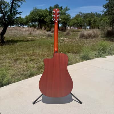 Fender CD 100ce Acoustic Electric Guitar w/Hard Shell Case image 6