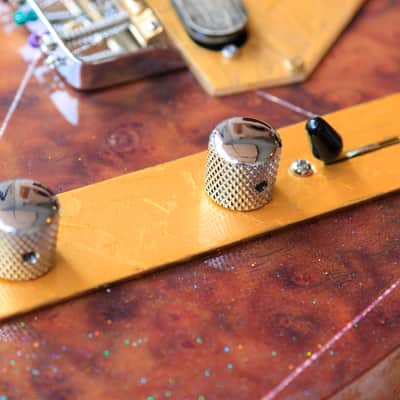 Build to Order GB Liuteria Traditional Tele hi-gloss camphor and strass image 11