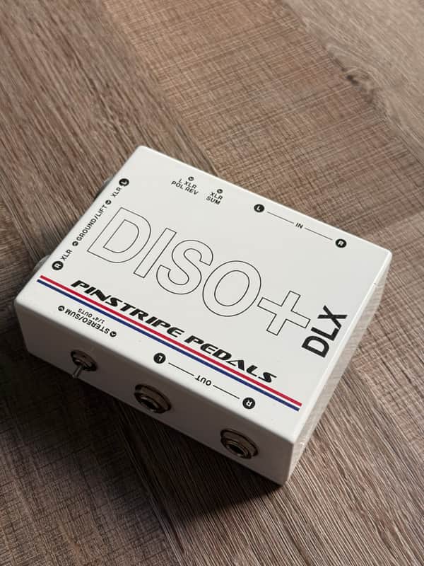 Pinstripe Pedals DISO + Deluxe 2025 - White image 1