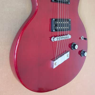 DeArmond M65 Single Cut LP Electric Guitar Red image 3
