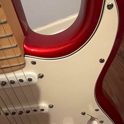 Fender American Standard Stratocaster (Bright Cherry Red) image 6