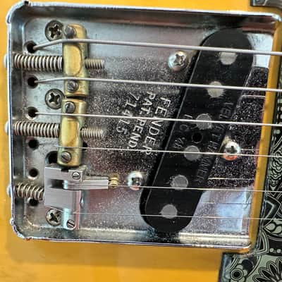 Fender American Vintage Reissue 52 Hot Rod Telecaster with Glaser B BENDER, VELVET HAMMER PICKUPS and Hardshell Case *Ready for Broadway* Late 2000’s - Butterscotch image 7