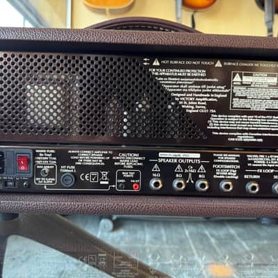 Victory Amps VC35 The Copper 35-Watt Guitar Amp Head - Wooden Sleeve - Mint Condition image 4