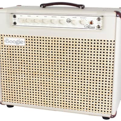Mesa Boogie California Tweed 6V6 1x12 Combo, Cream Bronco, Wicker Grille image 1
