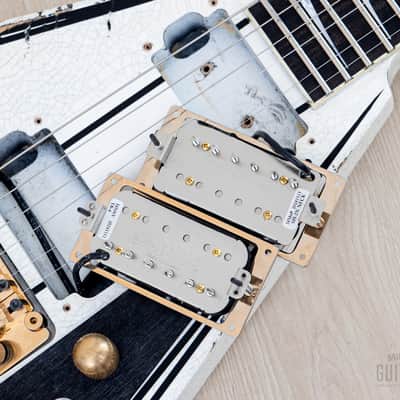 2025 Jackson USA Custom Shop Special Edition Randy Rhoads RR-2H FR Snow White Heavy Relic, Mint w/ Case, Tags image 16