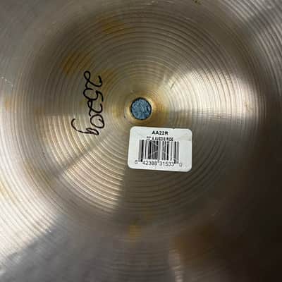 Zildjian 22" A Avedis Reissue Ride image 3