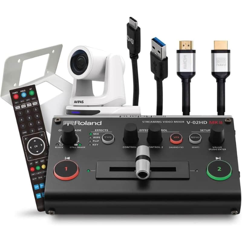 ROLAND V02HDII PTZ-1W Bundle image 1