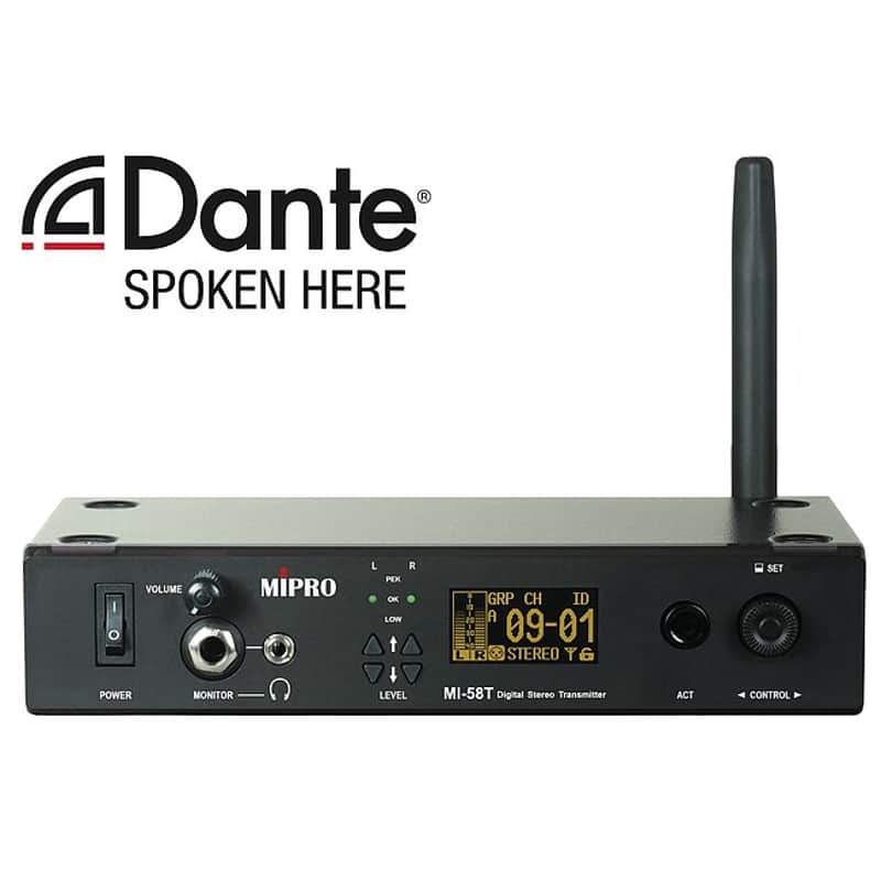 MIPRO MI-58T-DNT Digitaler InEar Monitor Sender 58GHz image 1
