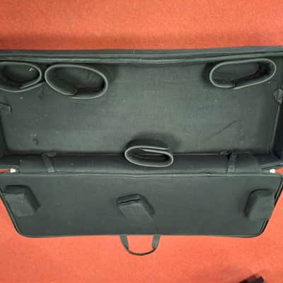 Stagg KTC-128 Lightweight Keyboard Soft Case with Wheels 2020s - Black image 2