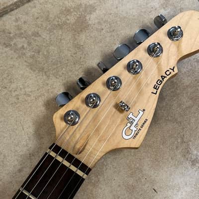2011 G&L Tribute Legacy HSS Electric Guitar Black image 8