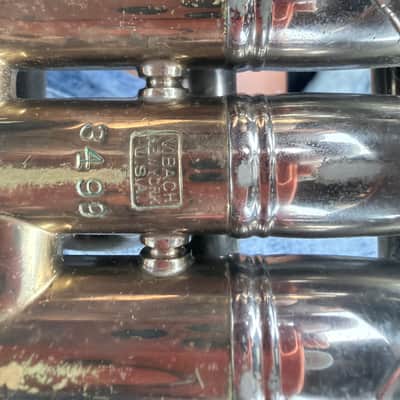 Bach Stradivarius Trumpet 1961-1962 - Silver Plate image 3