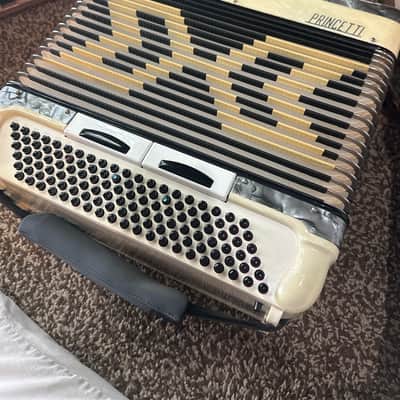 Vintage Princetti 120 Bass Accordion and Case image 6