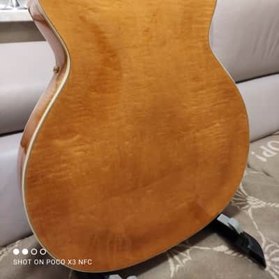 CERTIFIED 1960 Guild X-500 Blond Stuart Steward Special ordered with engraved DeArmonds Archtop Dream image 9