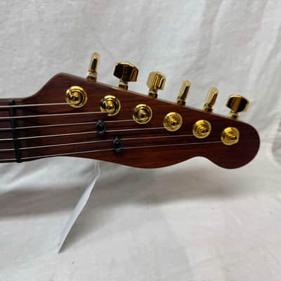 Warmoth Singlecut T-style Guitar by Houston Electric Guitar Jerry DeLue image 7