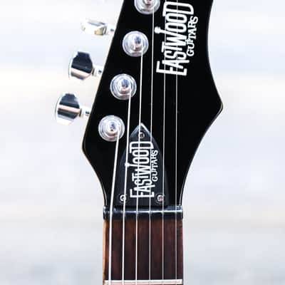 Eastwood Guitars Stormbird Gold Solid Basswood Body El. Guitar w/Bag #1301087 image 7
