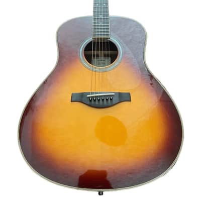 Yamaha Transacoustic LL-TA BS Westerngitarre 2016 –  2022 - Brown Sunburst image 1