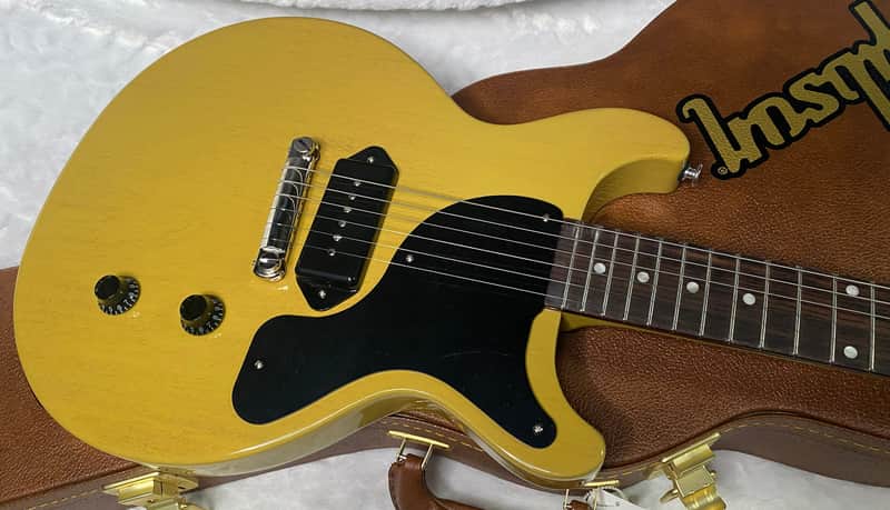 NEW! Gibson Les Paul Junior DC Double Cut - TV Yellow - Authorized Dealer - Only 6.85 lbs - G07220 image 1