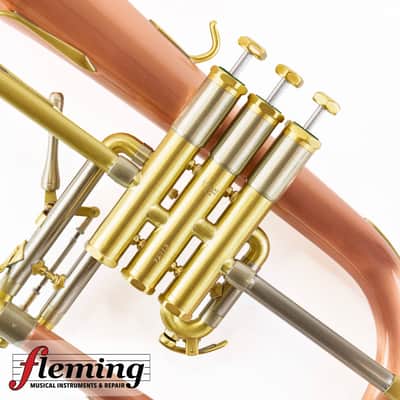 Schilke 1041FLC-L Professional Flugelhorn - Brushed Lacquer with Copper Bell image 12