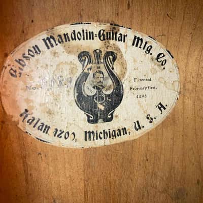 Gibson 0 1906 - Black image 6