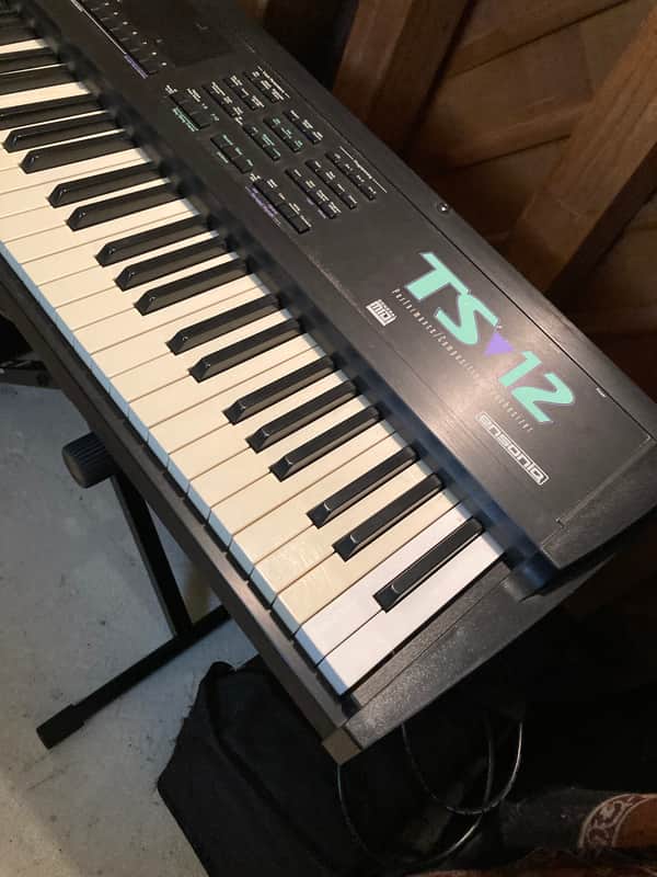 Ensoniq TS-12 Performance / Composition Synthesizer 1993 - 1996 - Black image 1