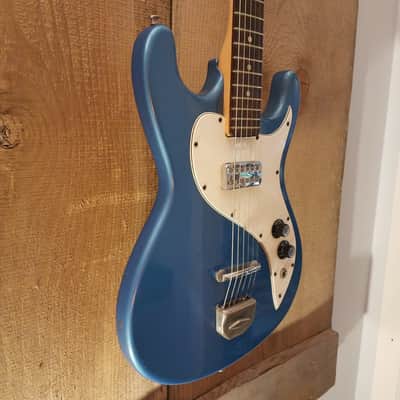 Kapa Cobra Single Pickup Vintage Solid Body Electric Guitar c. 1960's Made in USA image 4