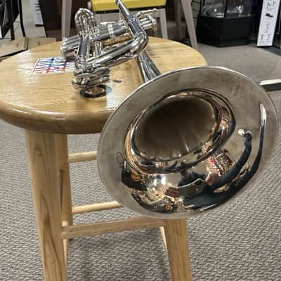 Allora ATR-580 Chicago Series Professional Silver Plated Bb Trumpet w/ Case image 6