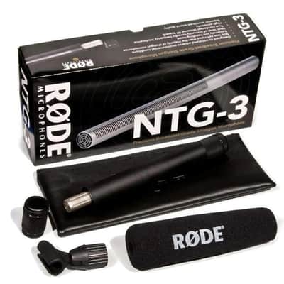 Rode NTG3 Precision RF-Biased Shotgun Microphone (Silver) (Open Box) image 1