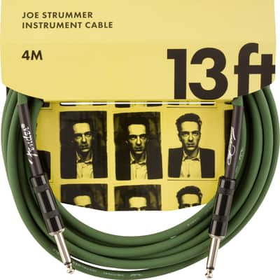 099-0810-276 Fender Joe Strummer Pro 13' Instrument Guitar Cable Drab Green