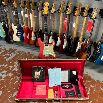Fender   Custom Shop 59 Vintage Custom Stratocaster Fiesta Red Nos 2025 image 8