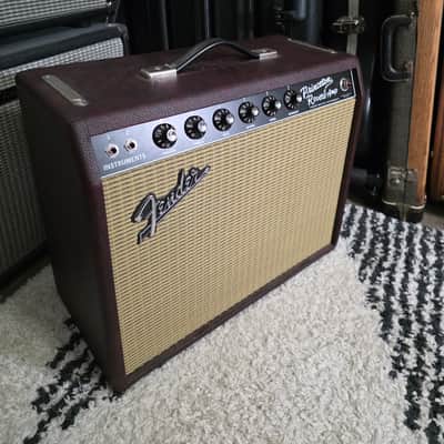 Fender '65 Princeton Reverb Reissue "Bordeaux Reserve" FSR Limited Edition 12-Watt 1x12" Guitar Combo 2010s - Wine Red / Wheat image 2