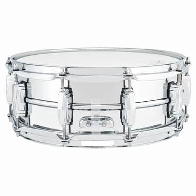 Ludwig LB400B Supraphonic Chrome Over Brass Snare Drum 14x5 image 3