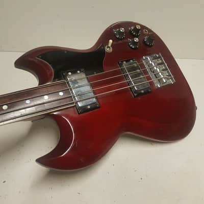 1976 HOYER EB 3 FRETLESS BASS made in GERMANY SHORT SCALE image 1
