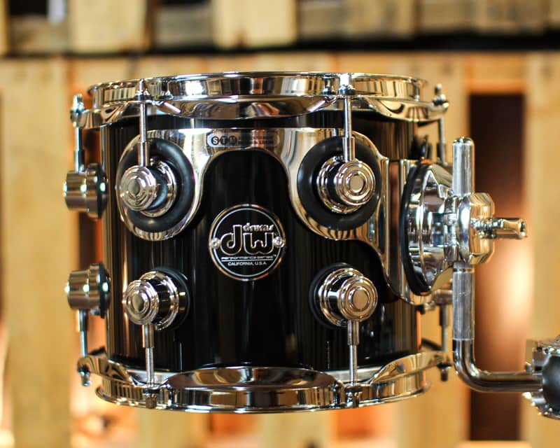 DW Performance Piano Black Lacquer Rack Tom - 7x8 image 1