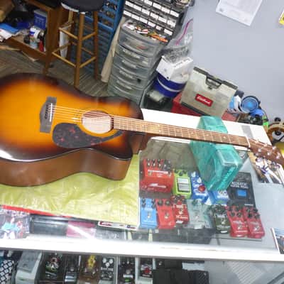 Yamaha HUA 100 URBAN Acoustic w/Fishman Humbucking Sound Hole Pickup : Crowned & Dressed Frets Pickup 2010's - Tobacco Brown Sunburst image 12