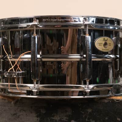 2010s Pearl 6.5x14 Steel Sensitone Snare Drum image 10