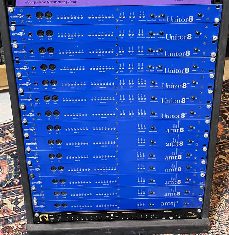 Emagic Unitor 8, Unitor 8 mk2, AMT-8, AMT8 end-90s image 1