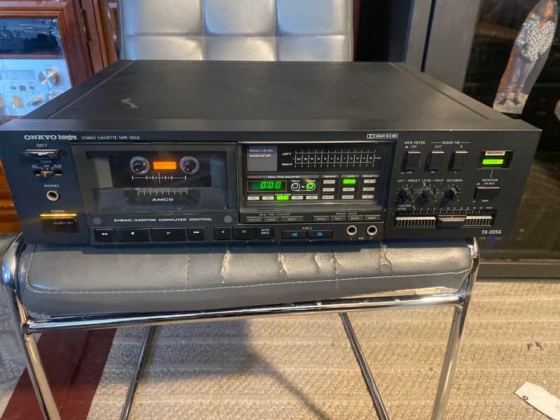 Onkyo integra stereo cassette deck Ta2056 image 1