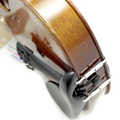 Sky Brand New Solid Wood Antique Viola Outfit with Lightweight Case, Bow and Rosin (16 Inch) image 6