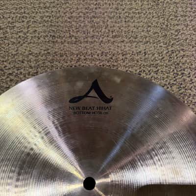 Zildjian 14" A Series New Beat Hi-Hat Cymbals (Pair) 2013 - Present - Traditional image 5