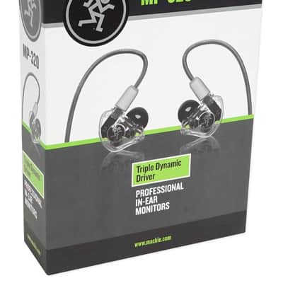 Mackie MP Series in-Ear Headphones & Monitors with Triple Dynamic Drivers (MP-320) image 6
