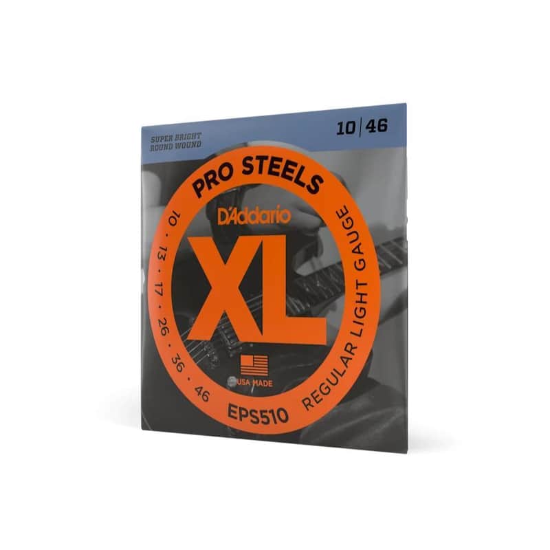 D'Addario XL ProSteels Electric Guitar Strings | 10-46 (Regular Light) image 1