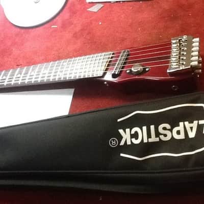 Lapstick Standard Mini Travel Guitar 2014 Red Mahogany Lacquer image 3