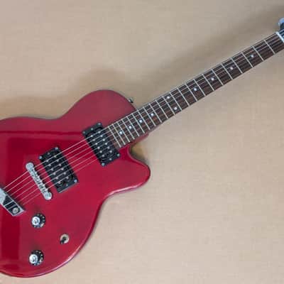 DeArmond M65 Single Cut LP Electric Guitar Red image 1