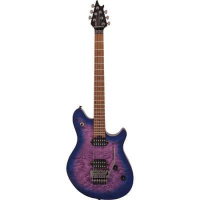 EVH Wolfgang WG Standard QM Baked Maple Fingerboard - Northern Lights image 2