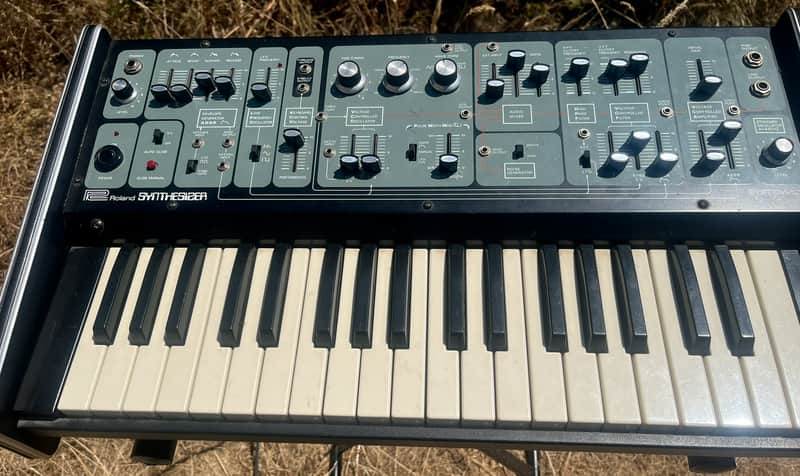 Roland System 100 Model 101 37-Key Synthesizer 1975 - 1979 - Black image 1