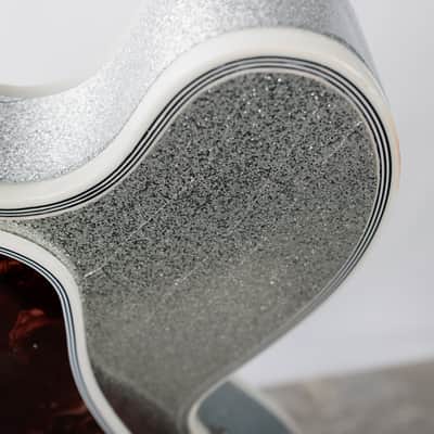 Gibson Custom 59 ES 355 Diamond F Holes Heavy Flake, Silver Sparkle Gloss G | Demo image 22