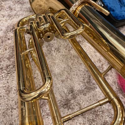 Yamaha YEP-201 Standard Euphonium 2010s - Lacquered Brass image 14